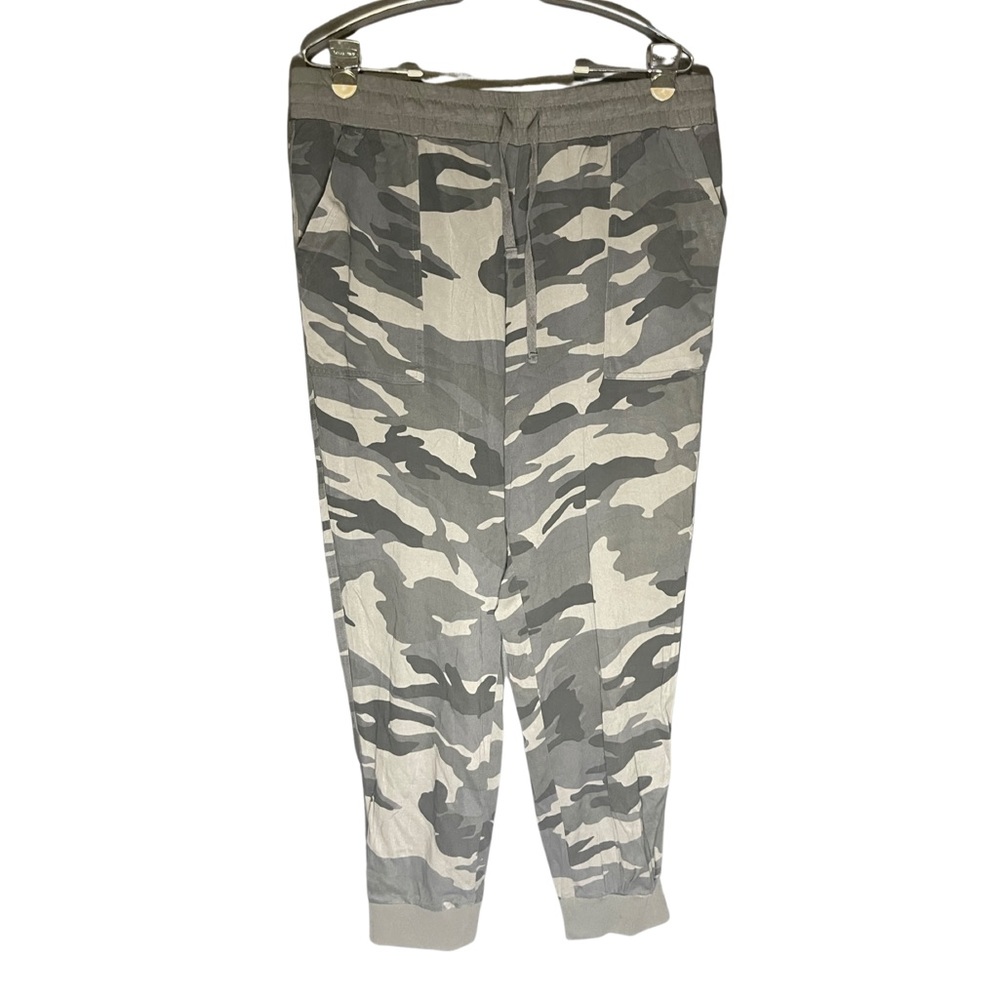 Splendid jogger pants size XL Camo green print comfort soft rayon
